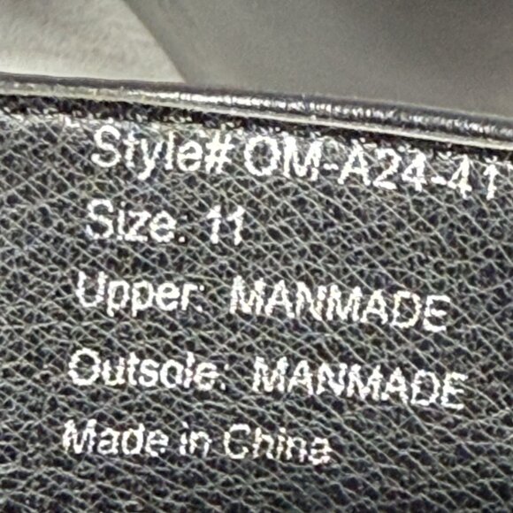 Women's Black knee-High Slouchy Block Heel Side-Zip Boots Shoe Size‎ 11-NEW - Picture 8 of 8